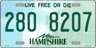 NH license plate 2808207