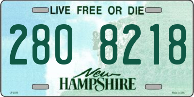 NH license plate 2808218