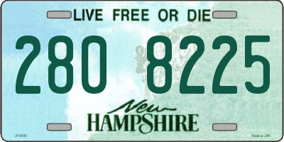 NH license plate 2808225