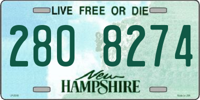 NH license plate 2808274