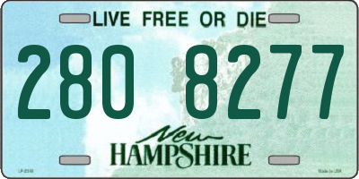 NH license plate 2808277