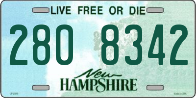 NH license plate 2808342