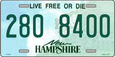 NH license plate 2808400