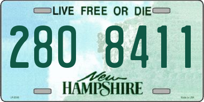 NH license plate 2808411