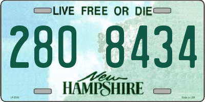 NH license plate 2808434