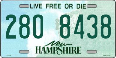 NH license plate 2808438