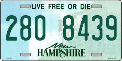 NH license plate 2808439