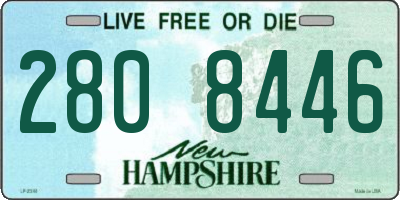 NH license plate 2808446