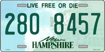 NH license plate 2808457