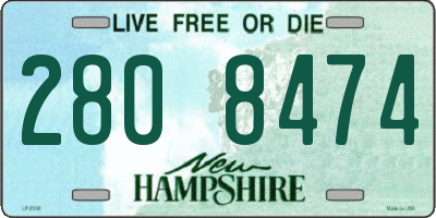 NH license plate 2808474