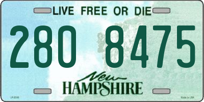 NH license plate 2808475