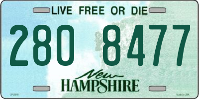 NH license plate 2808477