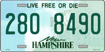 NH license plate 2808490