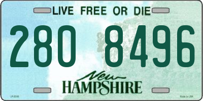 NH license plate 2808496