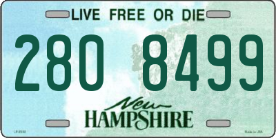 NH license plate 2808499