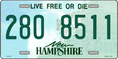 NH license plate 2808511