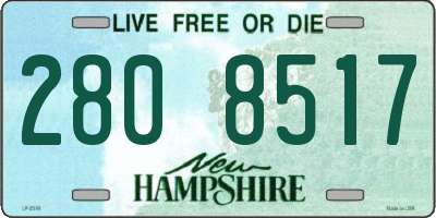 NH license plate 2808517