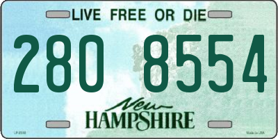 NH license plate 2808554