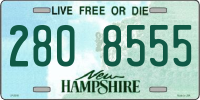 NH license plate 2808555