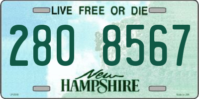 NH license plate 2808567