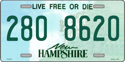 NH license plate 2808620