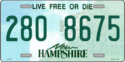 NH license plate 2808675