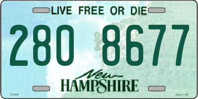 NH license plate 2808677