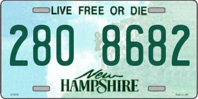 NH license plate 2808682