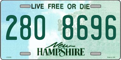 NH license plate 2808696