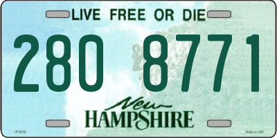 NH license plate 2808771