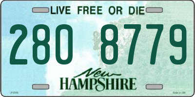 NH license plate 2808779