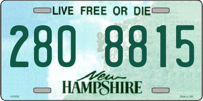 NH license plate 2808815