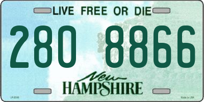 NH license plate 2808866