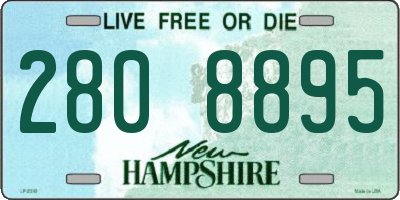 NH license plate 2808895