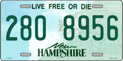 NH license plate 2808956