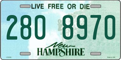 NH license plate 2808970