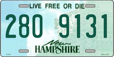NH license plate 2809131