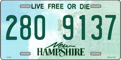 NH license plate 2809137