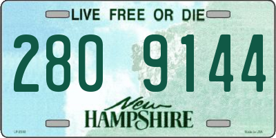 NH license plate 2809144