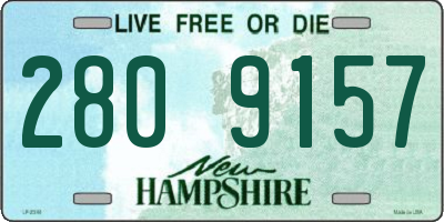 NH license plate 2809157