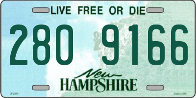 NH license plate 2809166