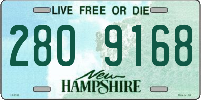 NH license plate 2809168