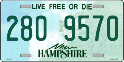 NH license plate 2809570