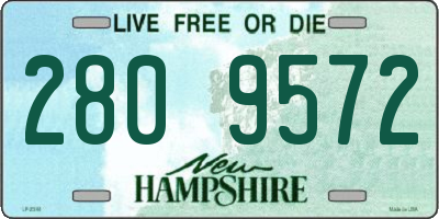 NH license plate 2809572