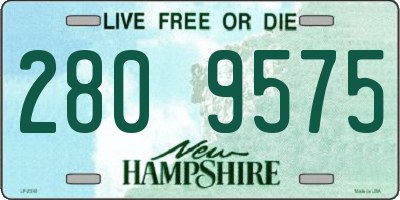NH license plate 2809575