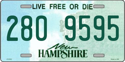 NH license plate 2809595
