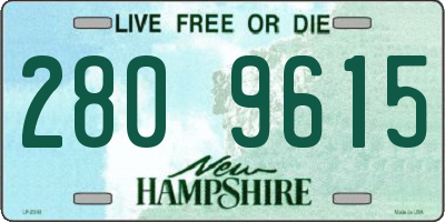 NH license plate 2809615