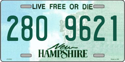NH license plate 2809621