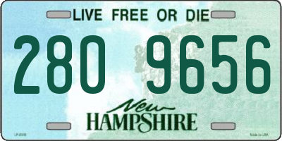 NH license plate 2809656