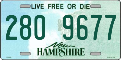 NH license plate 2809677
